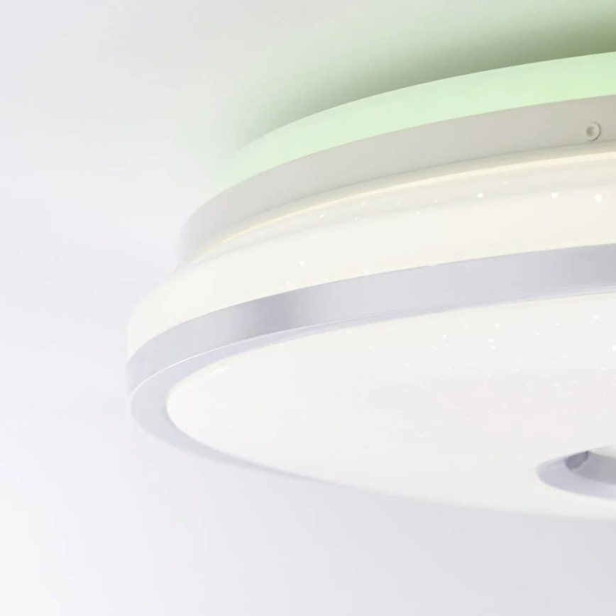 Brilliant - LED RGBW Dimmable ceiling light VISITATION LED/32W/230V 3000-6500K + remote control