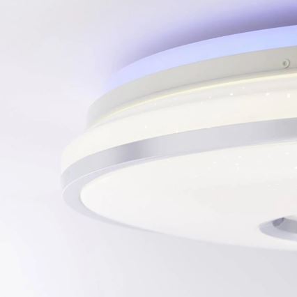 Brilliant - LED RGBW Dimmable ceiling light VISITATION LED/32W/230V 3000-6500K + remote control