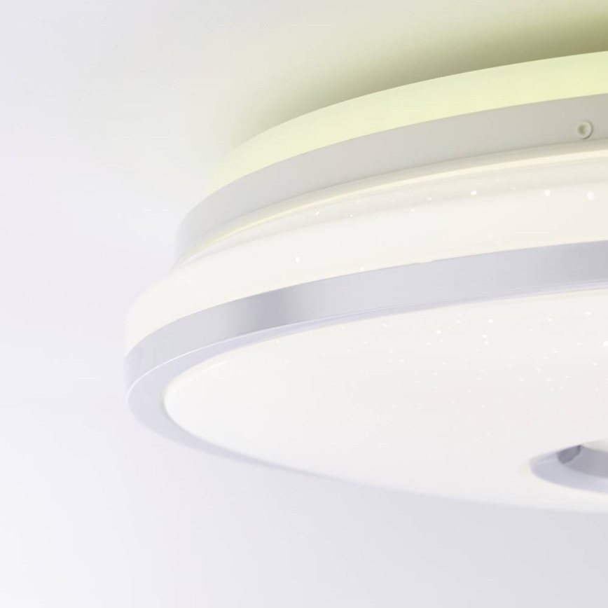 Brilliant - LED RGBW Dimmable ceiling light VISITATION LED/32W/230V 3000-6500K + remote control