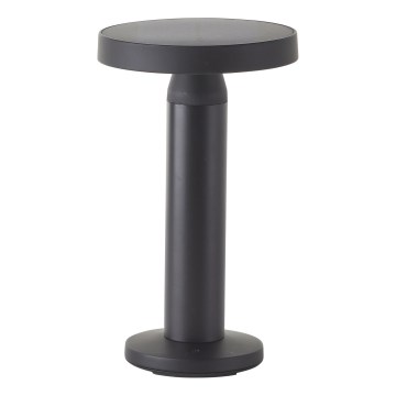 Brilliant - LED Solar dimmable touch lamp MAGUA LED/2W/3,7V IP44 black