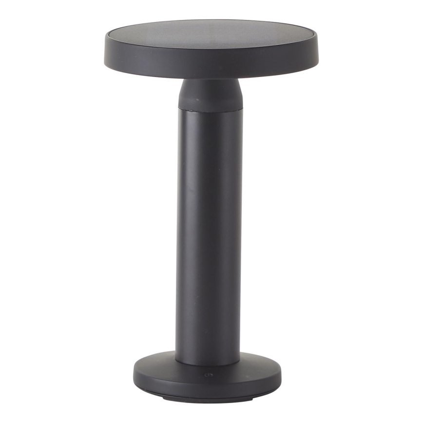 Brilliant - LED Solar dimmable touch lamp MAGUA LED/2W/3,7V IP44 black