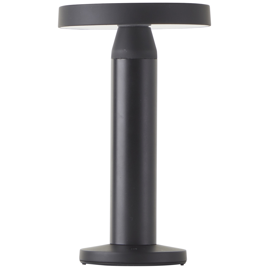 Brilliant - LED Solar dimmable touch lamp MAGUA LED/2W/3,7V IP44 black