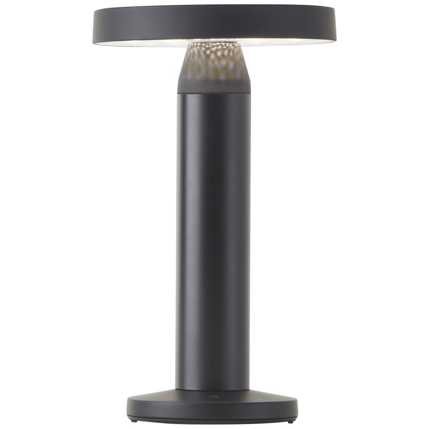 Brilliant - LED Solar dimmable touch lamp MAGUA LED/2W/3,7V IP44 black