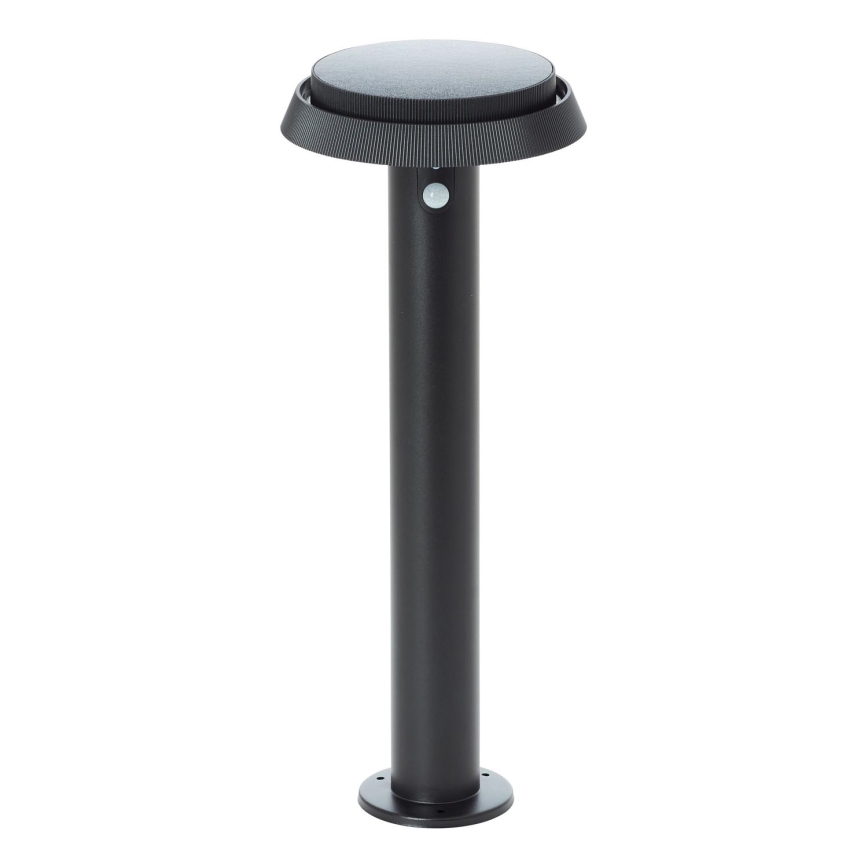 Brilliant - LED Solar lamp with sensor ALVERO LED/4W/3,7V 2000 mAh 50 cm IP44 black