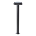 Brilliant - LED Solar lamp with sensor ALVERO LED/4W/3,7V 2000 mAh 70 cm IP44 black