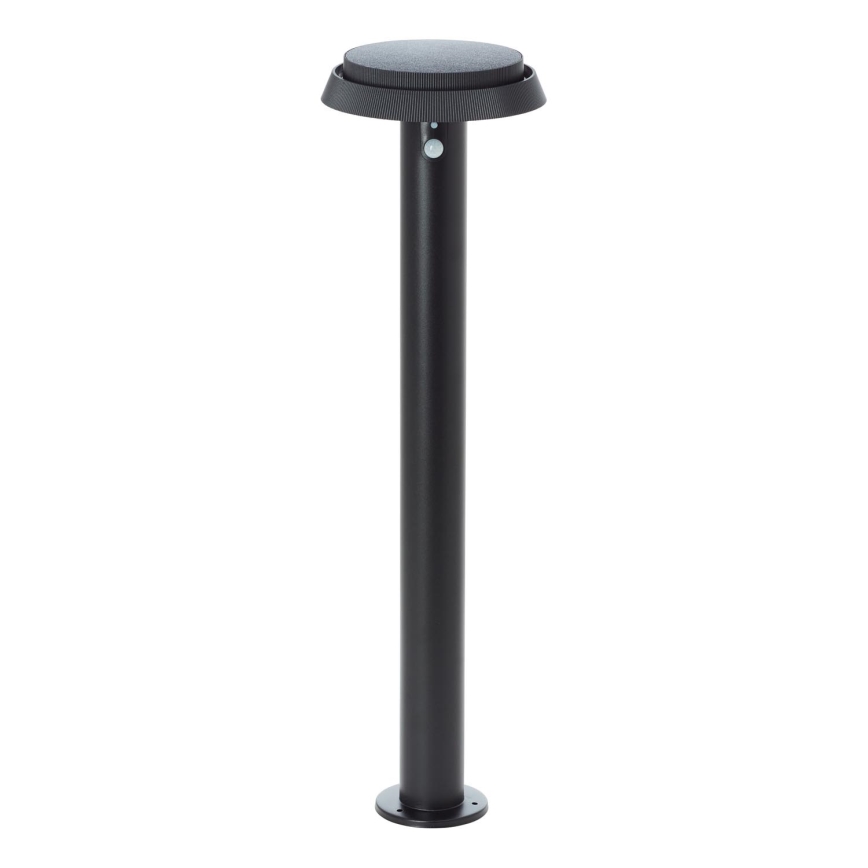 Brilliant - LED Solar lamp with sensor ALVERO LED/4W/3,7V 2000 mAh 70 cm IP44 black