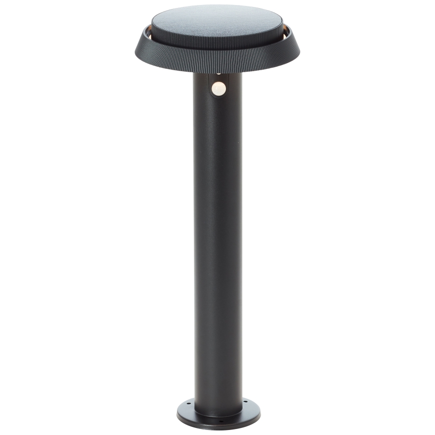 Brilliant - LED Solar lamp with sensor ALVERO LED/4W/3,7V 2000 mAh 50 cm IP44 black