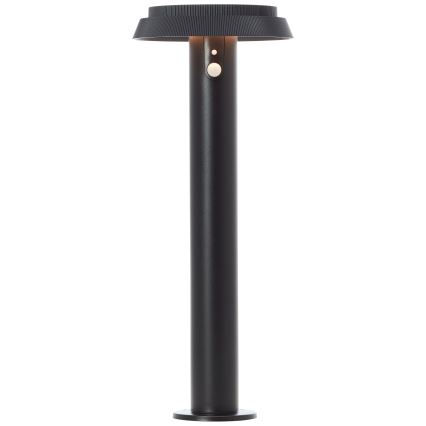 Brilliant - LED Solar lamp with sensor ALVERO LED/4W/3,7V 2000 mAh 50 cm IP44 black