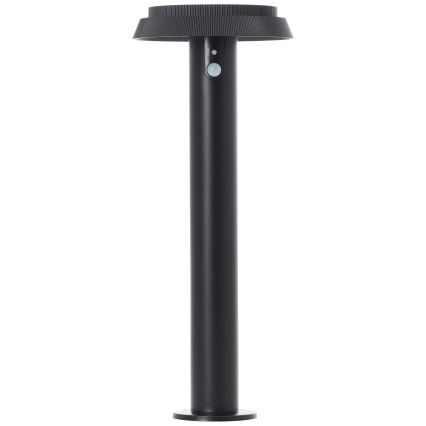 Brilliant - LED Solar lamp with sensor ALVERO LED/4W/3,7V 2000 mAh 50 cm IP44 black