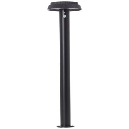 Brilliant - LED Solar lamp with sensor ALVERO LED/4W/3,7V 2000 mAh 70 cm IP44 black