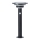Brilliant - LED Solar lamp with sensor GARVINA LED/3W/3,7V 45 cm IP44 black