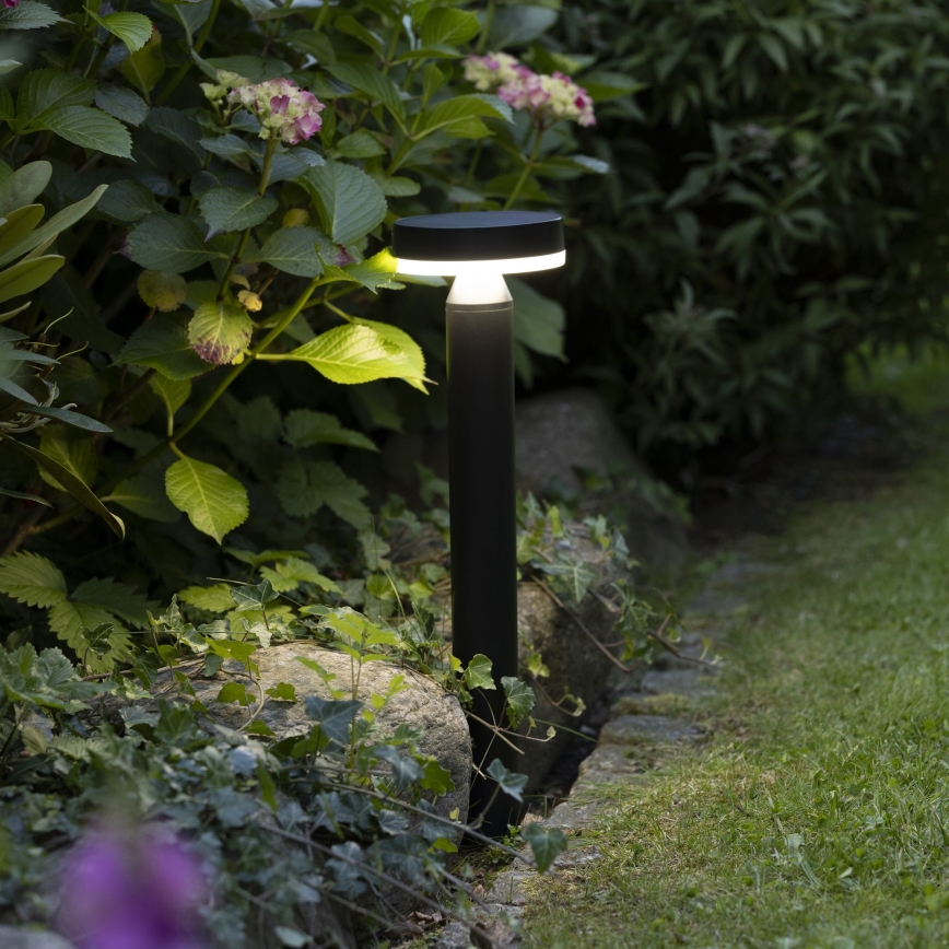 Brilliant - LED Solar lamp with sensor MAGUA LED/4W/3,7V 50,2 cm IP44 black