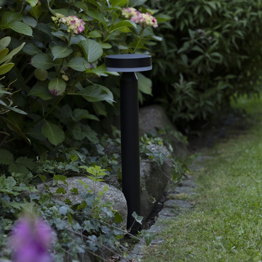 Brilliant - LED Solar lamp with sensor MAGUA LED/4W/3,7V 50,2 cm IP44 black
