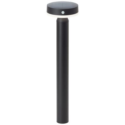 Brilliant - LED Solar lamp with sensor MAGUA LED/4W/3,7V 50,2 cm IP44 black