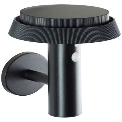 Brilliant - LED Solar wall light with sensor ALVERO LED/4W/3,7V IP44