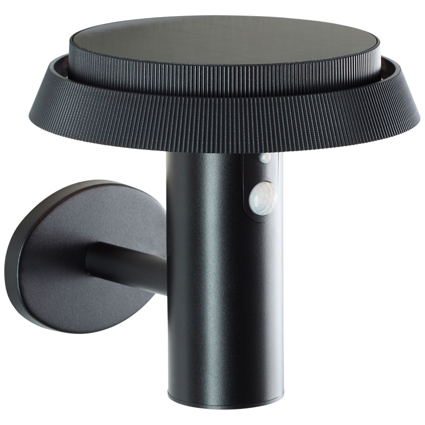 Brilliant - LED Solar wall light with sensor ALVERO LED/4W/3,7V IP44