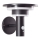 Brilliant - LED Solar wall light with sensor GARVINA LED/3W/3,7V 2000 mAh IP44 black