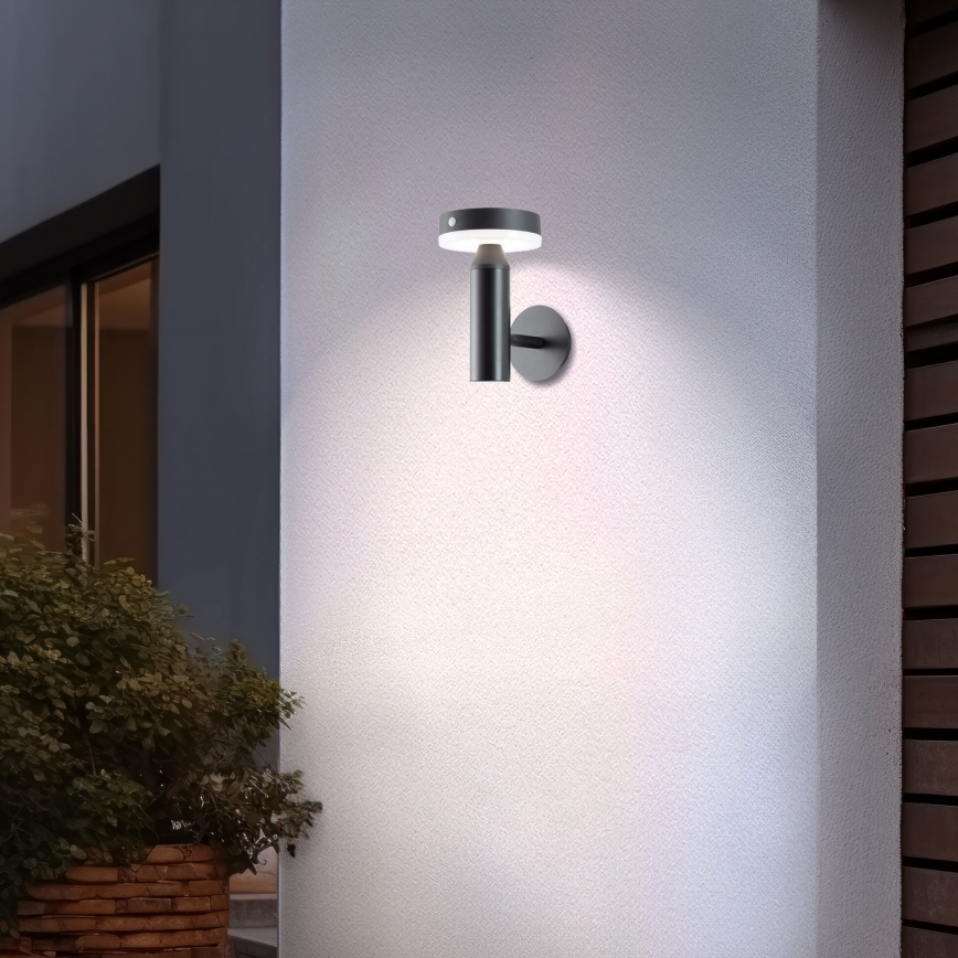 Brilliant - LED Solar wall light with sensor MAGUA LED/4W/3,7V IP44