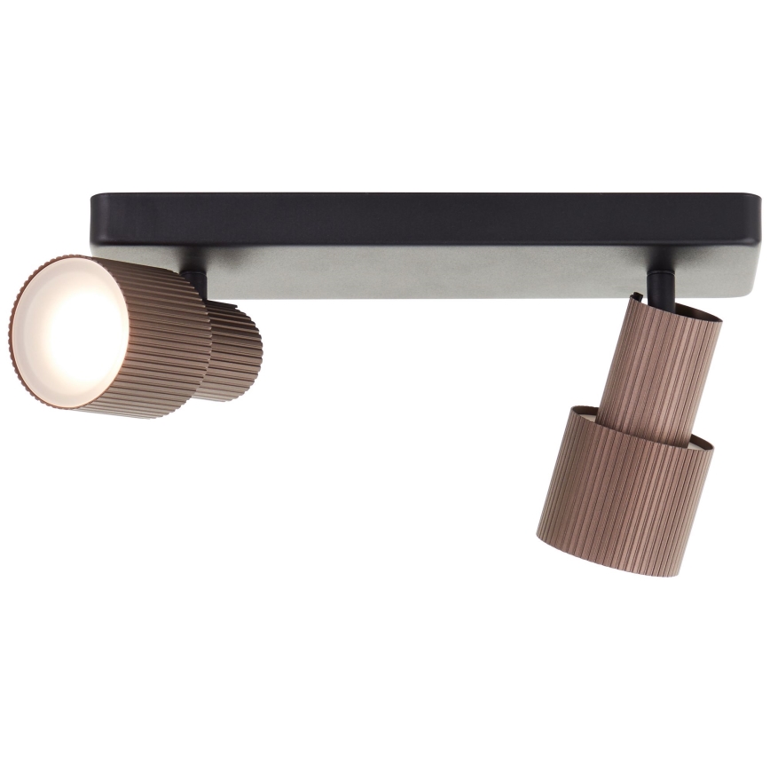 Brilliant - LED Spotlight CADIZ 2xGU10/5W/230V bronze