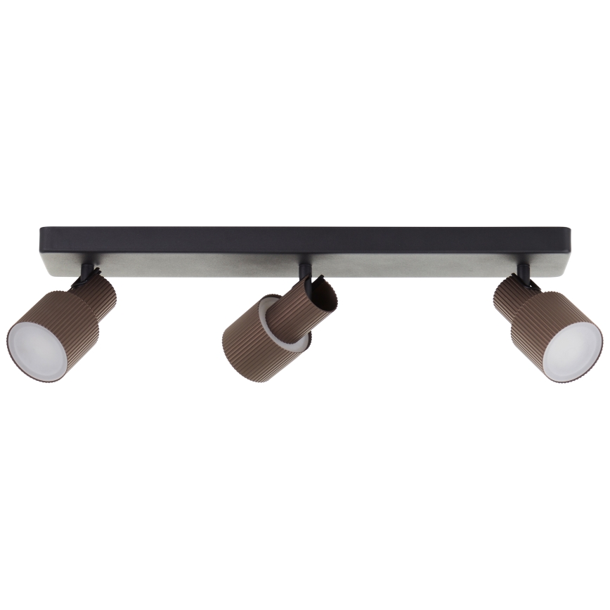 Brilliant - LED Spotlight CADIZ 3xGU10/5W/230V bronze