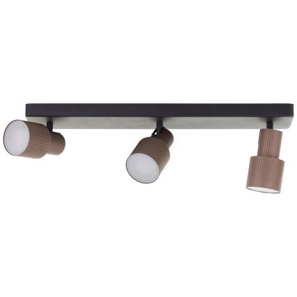 Brilliant - LED Spotlight CADIZ 3xGU10/5W/230V bronze
