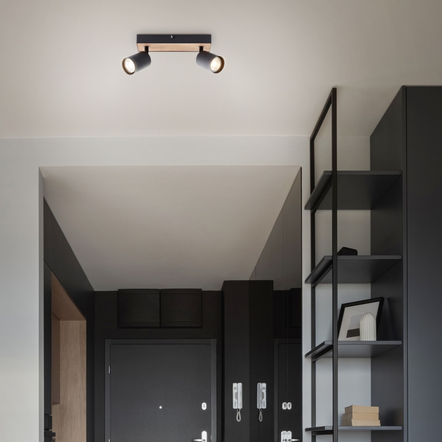 Brilliant - LED Spotlight JELLO 2xGU10/4,5W/230V pine - FSC certified