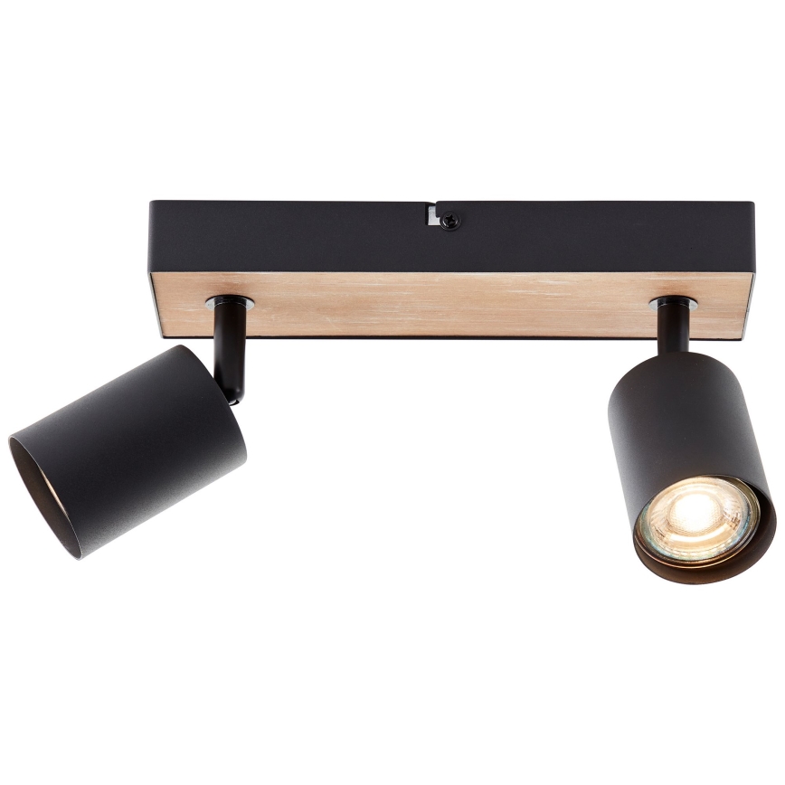 Brilliant - LED Spotlight JELLO 2xGU10/4,5W/230V pine - FSC certified