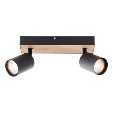 Brilliant - LED Spotlight JELLO 2xGU10/4,5W/230V pine - FSC certified