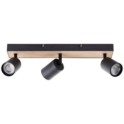 Brilliant - LED Spotlight JELLO 3xGU10/4,5W/230V pine - FSC certified