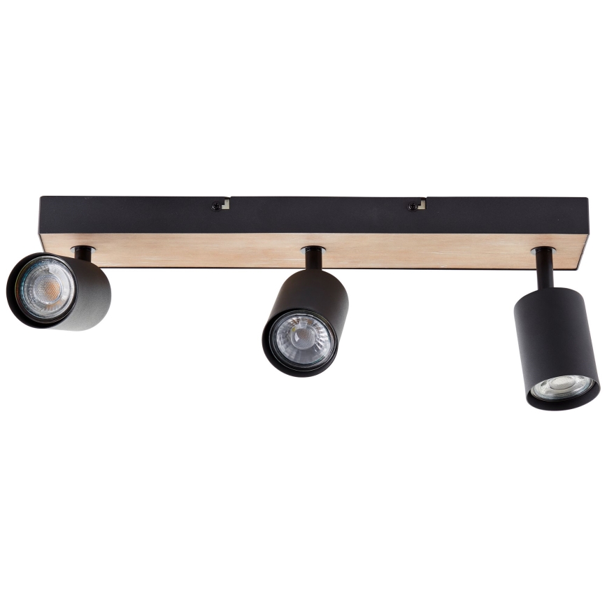 Brilliant - LED Spotlight JELLO 3xGU10/4,5W/230V pine - FSC certified