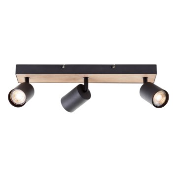 Brilliant - LED Spotlight JELLO 3xGU10/4,5W/230V pine - FSC certified