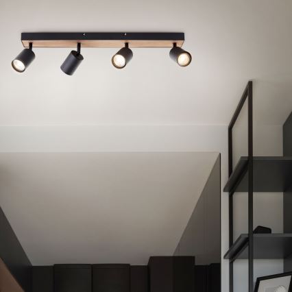 Brilliant - LED Spotlight JELLO 4xGU10/4,5W/230V pine - FSC certified