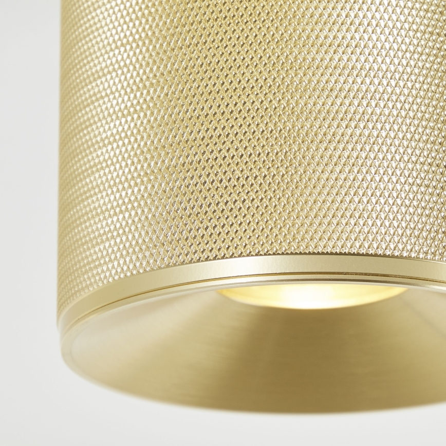 Brilliant - LED Spotlight MARTY 1xGU10/5W/230V d. 10,5 cm gold