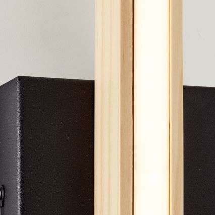 Brilliant - LED Wall light ARION LED/7,5W/230V pine - FSC certified