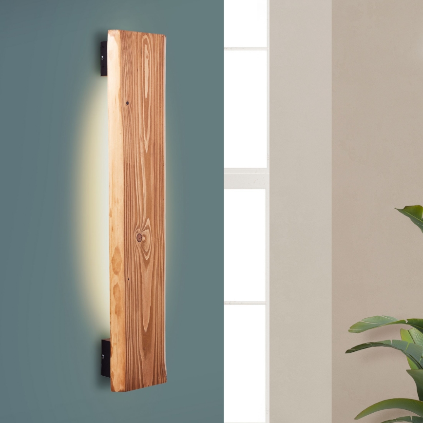 Brilliant - LED Wall light FEINGOLD LED/8,5W/230V pine - FSC certified