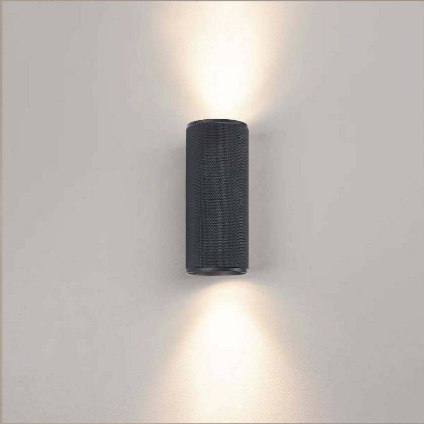Brilliant - LED Wall light MARTY 2xGU10/5W/230V black