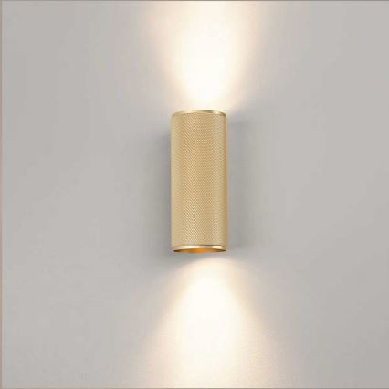 Brilliant - LED Wall light MARTY 2xGU10/5W/230V gold