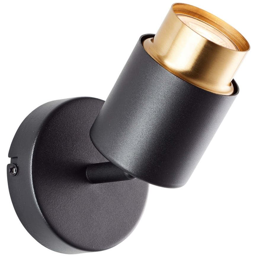 Brilliant - LED wall-mounted spotlight COVELO 1xGU10/5W/230V black/gold
