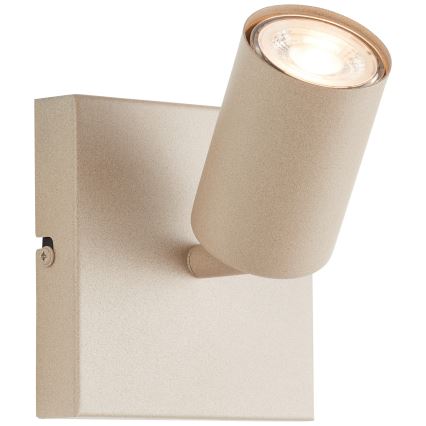 Brilliant - LED wall-mounted spotlight JELLO 1xGU10/5W/230V beige