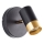 Brilliant - LED Wall-Mounted Spotlight VIGOLO 1xGU10/5W/230V Black/Gold