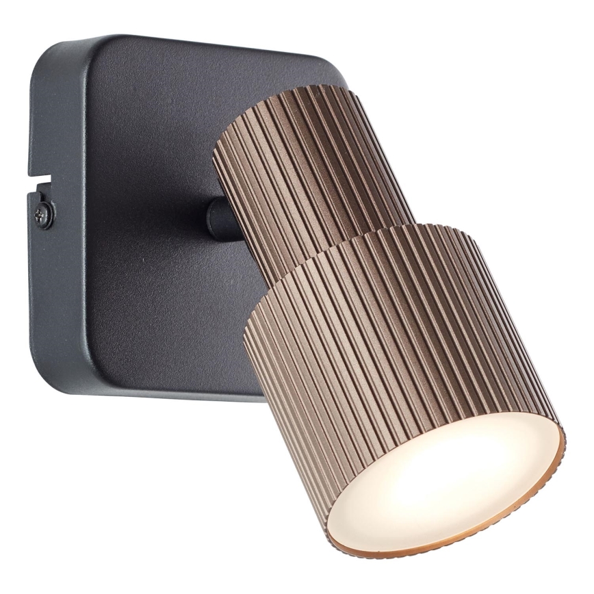 Brilliant - LED Wall spotlight CADIZ 1xGU10/5W/230V bronze