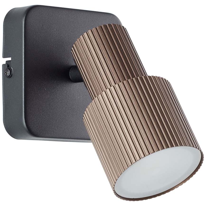 Brilliant - LED Wall spotlight CADIZ 1xGU10/5W/230V bronze