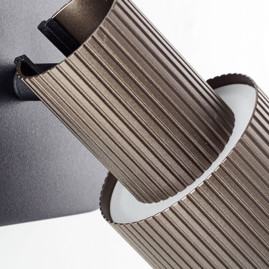 Brilliant - LED Wall spotlight CADIZ 1xGU10/5W/230V bronze
