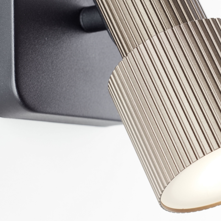 Brilliant - LED Wall spotlight CADIZ 1xGU10/5W/230V bronze