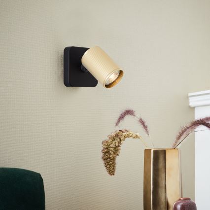 Brilliant - LED Wall spotlight MARTY 1xGU10/5W/230V gold