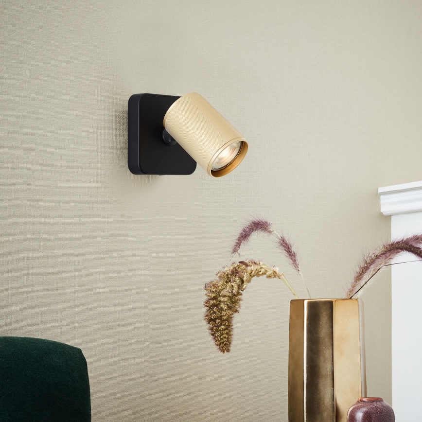 Brilliant - LED Wall spotlight MARTY 1xGU10/5W/230V gold