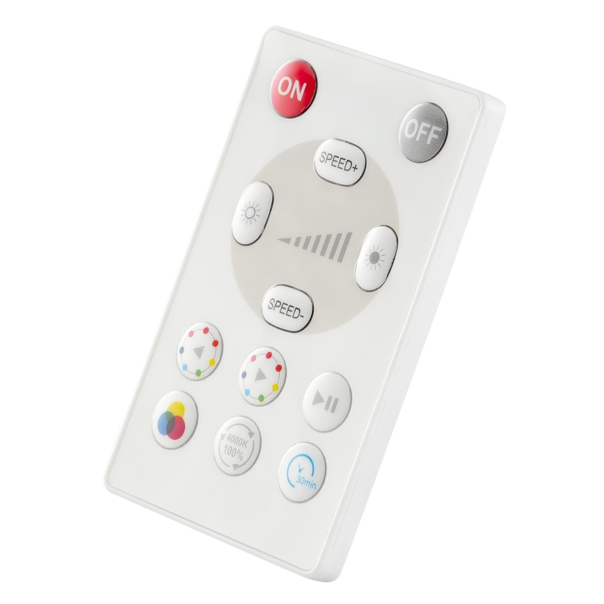 Brilliant - LUMARO LED RGBW Dimmable Ceiling Light LED/22W/230V 4000K Ø 42 cm, White + Remote Control