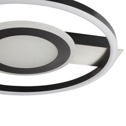Brilliant - MAUREEN Dimmable LED Ceiling Light, 21W/230V, Black
