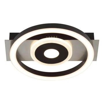 Brilliant - MAUREEN Dimmable LED Ceiling Light, 9W, 230V, Black