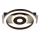 Brilliant - MAUREEN Dimmable LED Ceiling Light, 9W, 230V, Black